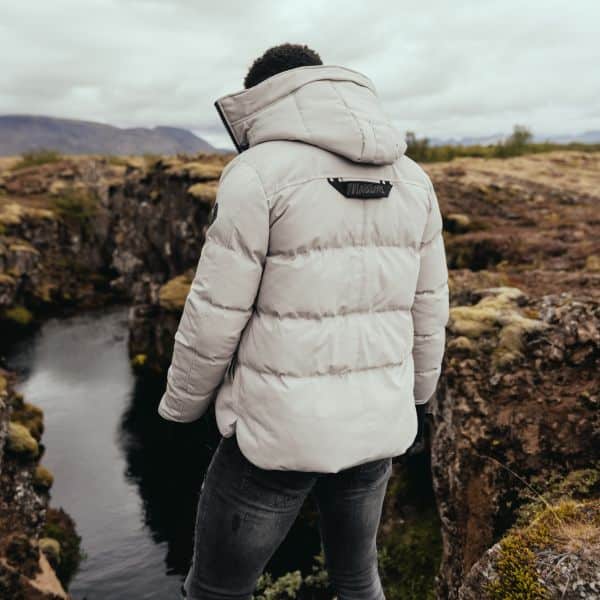 Malelions Porter Parka Off White
