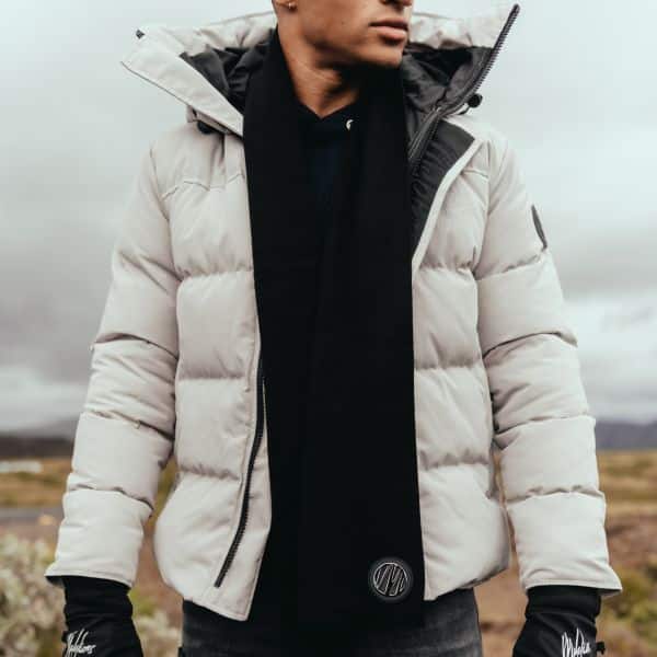 Malelions Porter Parka Off White