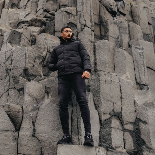 Malelions Porter Parka Zwart