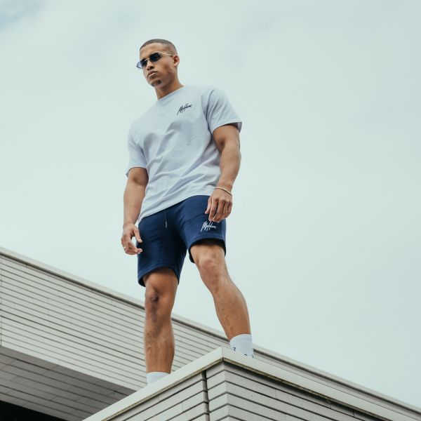 Malelions Regular Korte Broek Navy