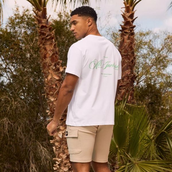 Malelions Resort T-shirt Wit
