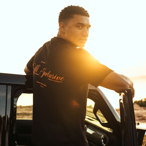 Malelions Resort T-shirt Zwart