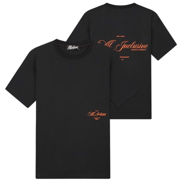 Malelions Resort T-shirt Zwart