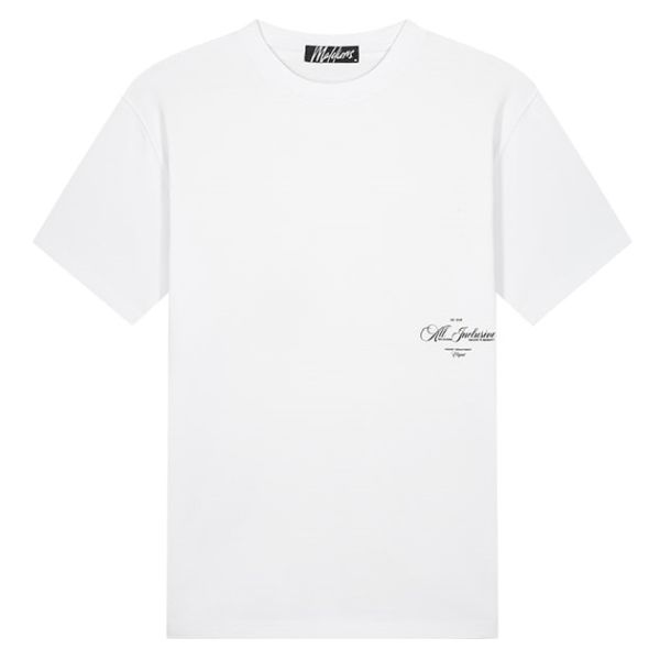 Malelions Resort T-shirt Wit