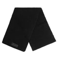 Malelions Ribbed Logo Sjaal Zwart