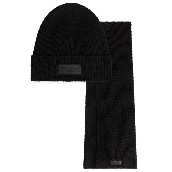 Malelions Ribbed Winterset Zwart