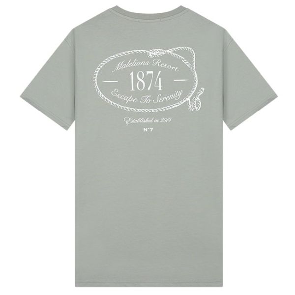 Malelions Serenity T-shirt Grijs