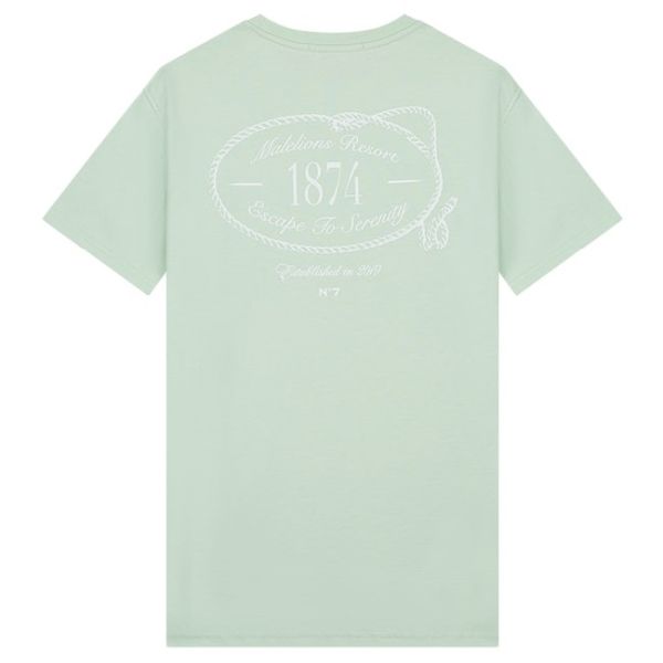 Malelions Serenity T-shirt Licht Groen
