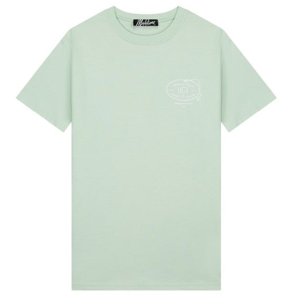 Malelions Serenity T-shirt Licht Groen