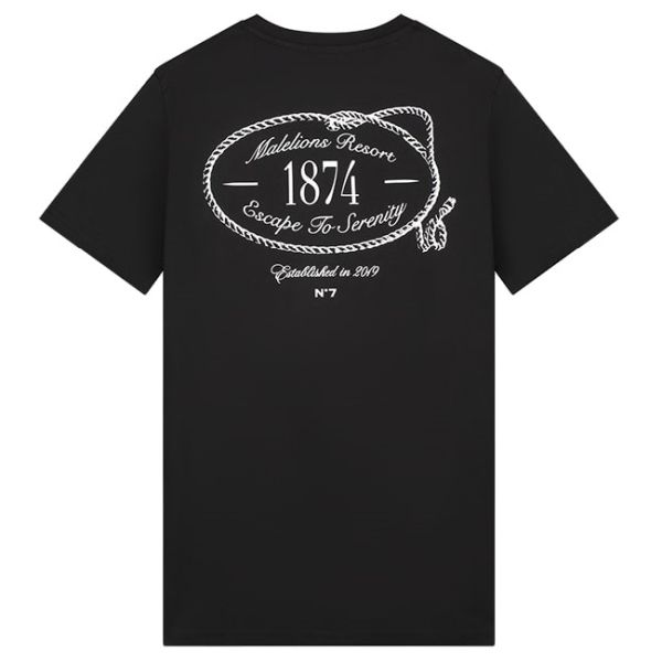 Malelions Serenity T-shirt Zwart