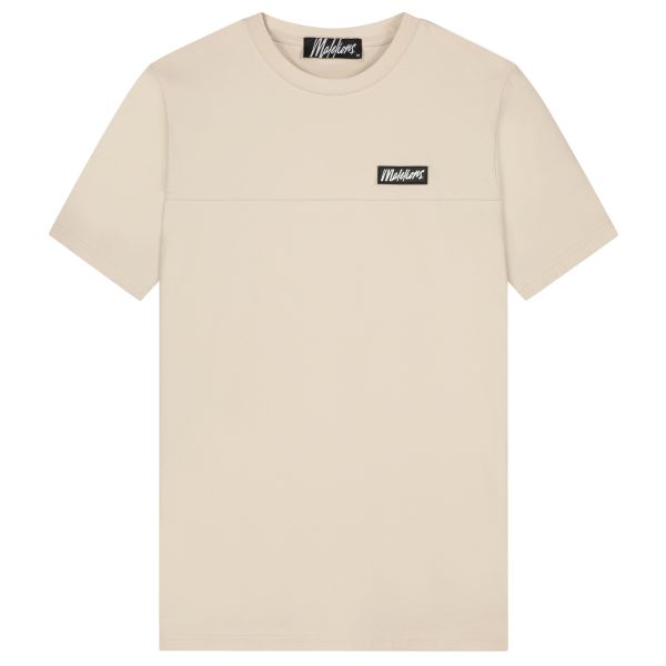 Malelions Sew T-shirt Zand