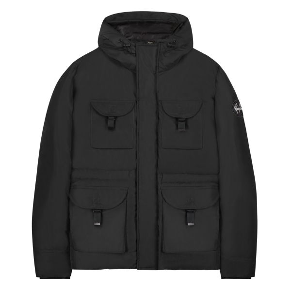 Malelions Shadow Parka Zwart