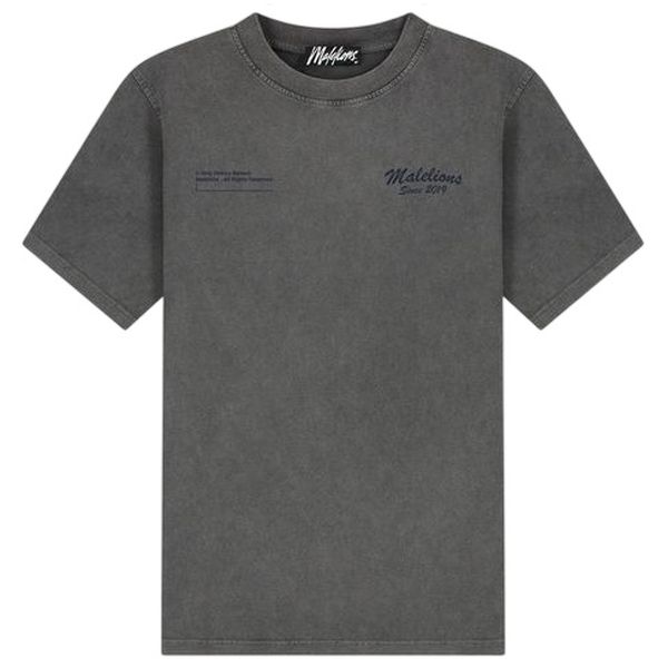 Malelions Homerun T-shirt Antraciet