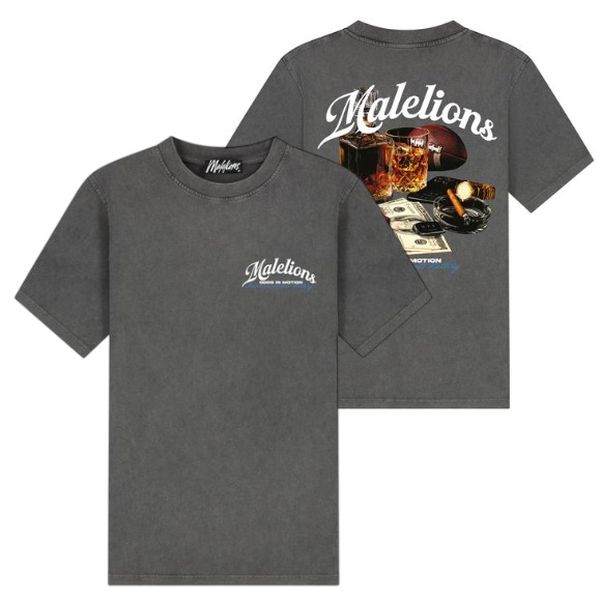 Malelions Sports Betting T-shirt Antraciet