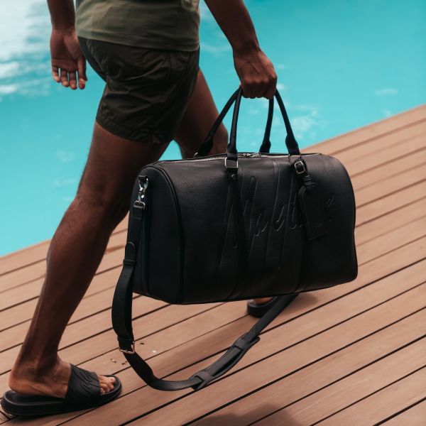 Malelions Signature Duffle Bag Zwart