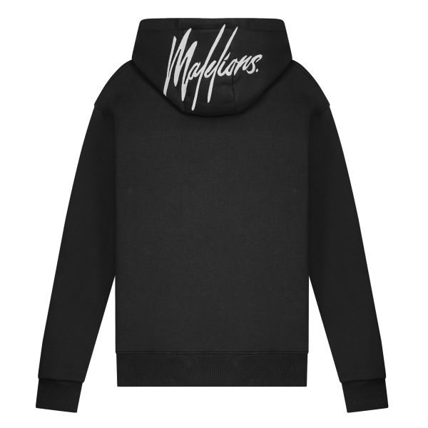 Malelions Signature Half Zip Hoodie Zwart