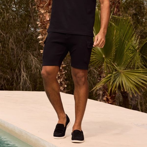 Malelions Signature Patch Cargo Korte Broek Zwart