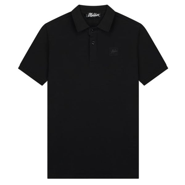 Malelions Signature Patch Polo Zwart