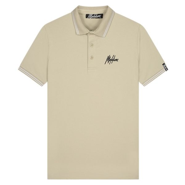 Malelions Signature Polo Beige