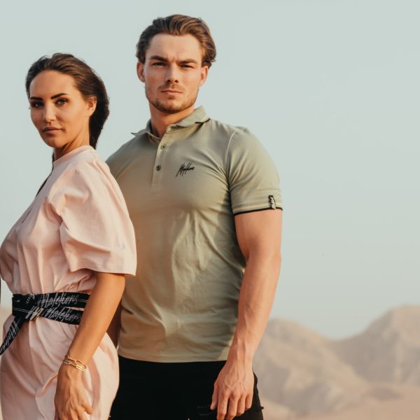 Malelions Signature Polo Groen
