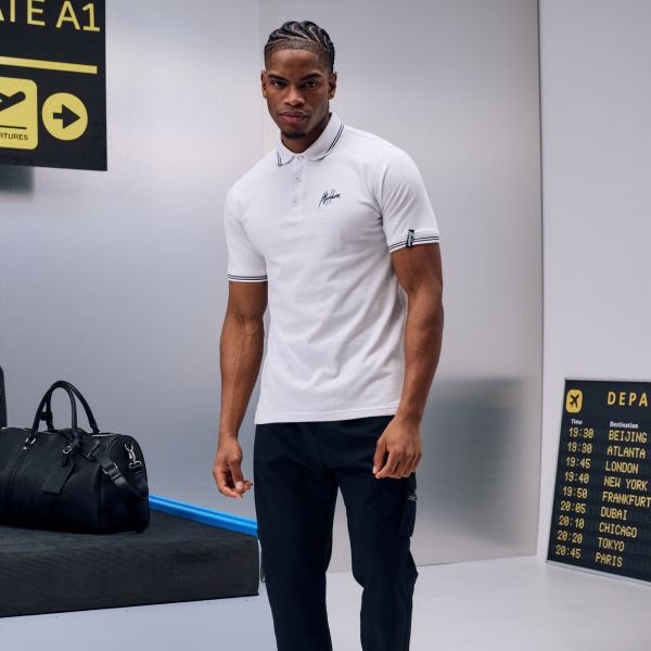 Malelions Signature Polo Wit