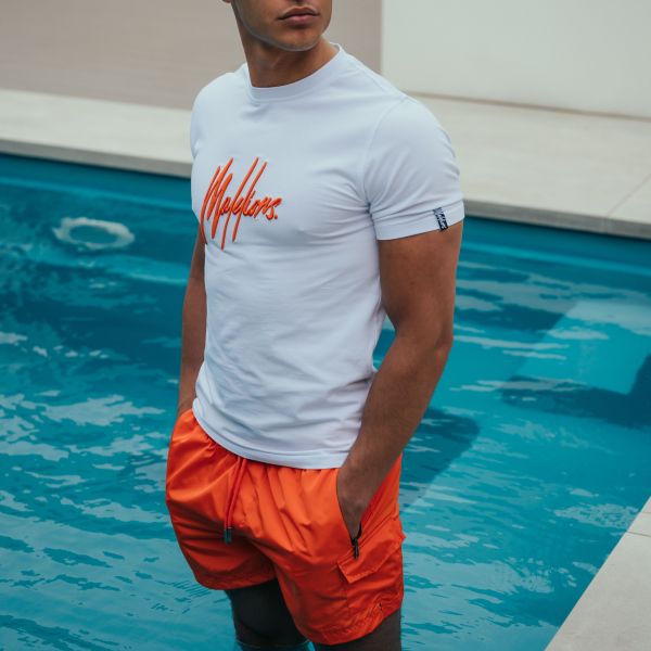 Malelions Signature Set Oranje Wit