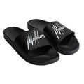 Malelions Signature Slippers Zwart