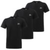 Malelions Signature T-shirt 3-Pack Zwart