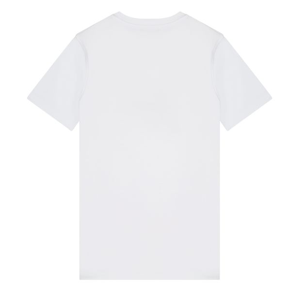 Malelions Signature T-shirt Wit Grijs