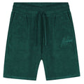 Malelions Signature Towelling Korte Broek Donker Groen