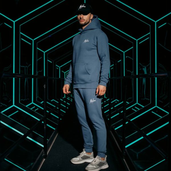Malelions Signature Trainingspak Blauw