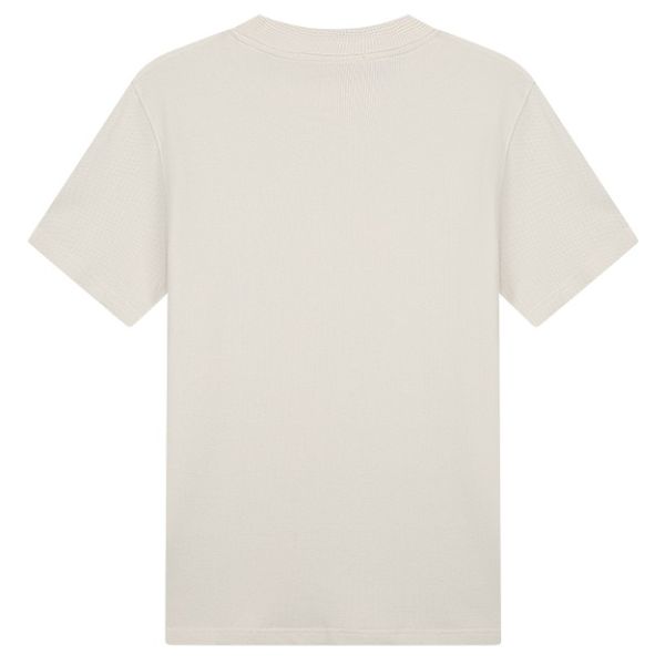 Malelions Signature Waffle T-shirt Off White