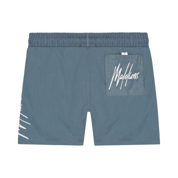Malelions Signature Zwembroek Blauw