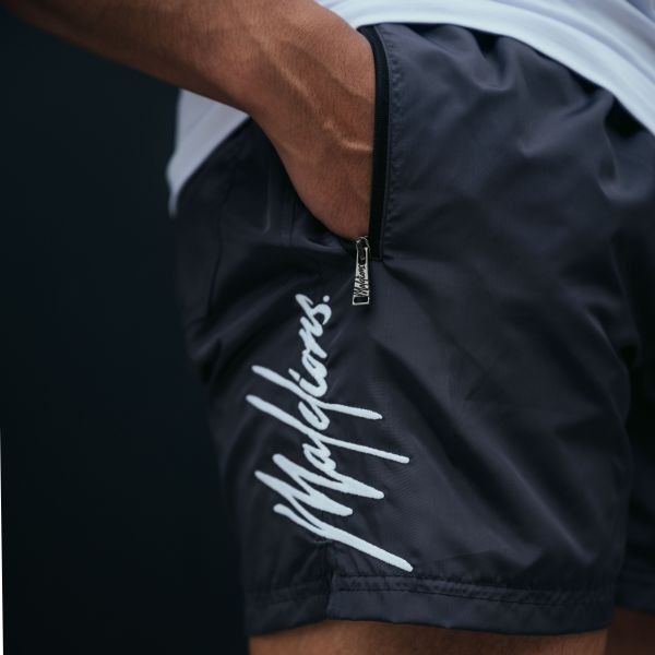 Malelions Signature Zwembroek Grijs