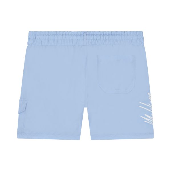 Malelions Signature Zwembroek Licht Blauw