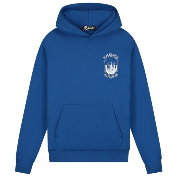 Malelions Skyline Hoodie Blauw