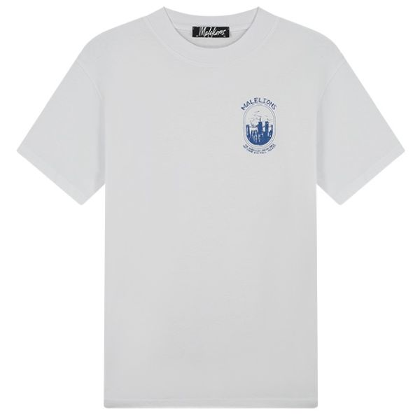 Malelions Skyline T-shirt Wit