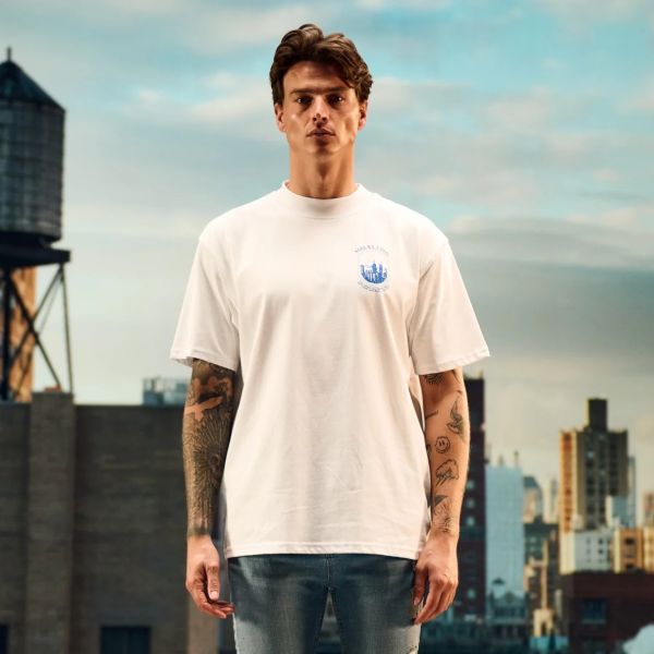 Malelions Skyline T-shirt Wit