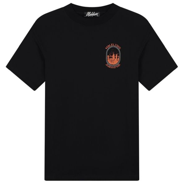 Malelions Skyline T-shirt Zwart