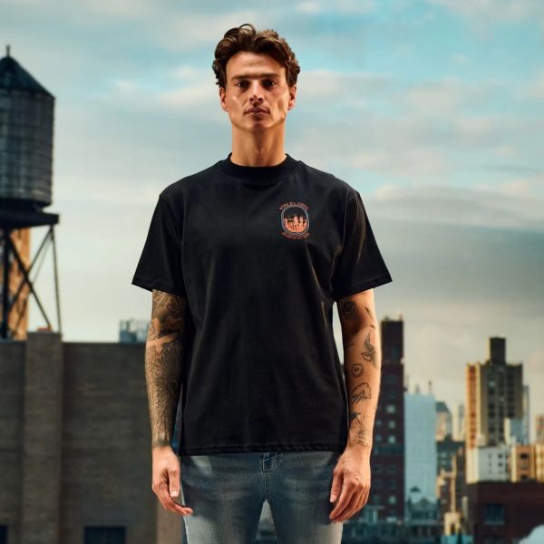 Malelions Skyline T-shirt Zwart