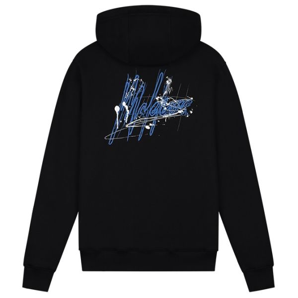 Malelions Splash Signature Hoodie Zwart