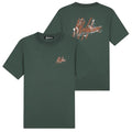 Malelions Splash Signature T-shirt Donker Groen
