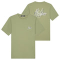 Malelions Splash T-shirt Licht Groen