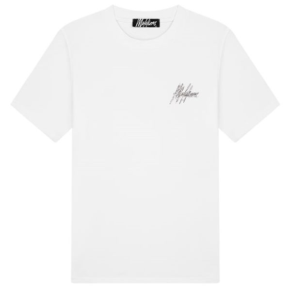 Malelions Splash T-shirt Wit