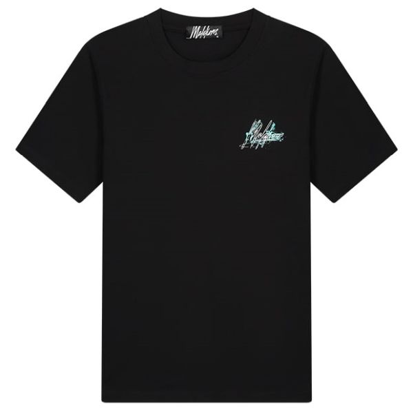 Malelions Splash T-shirt Zwart