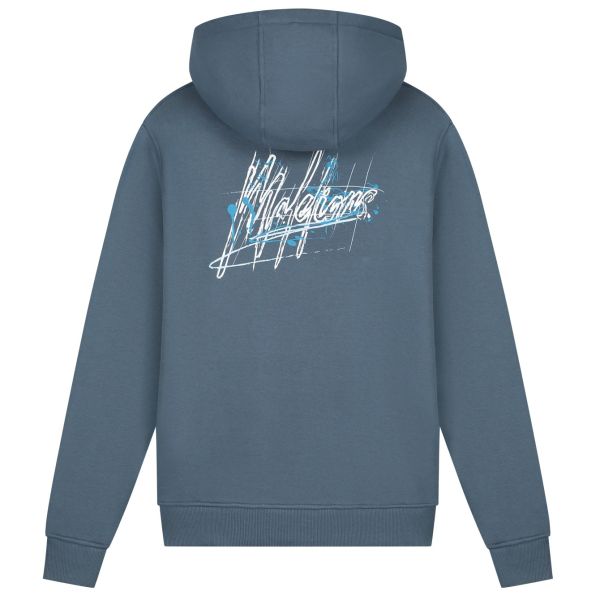 Malelions Splash Vest Blauw