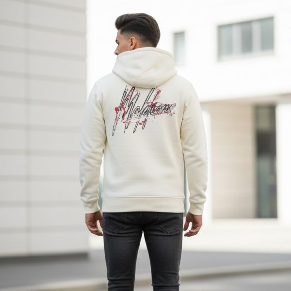 Malelions Splash Vest Off White
