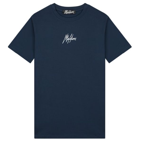 Malelions Split 2.0 T-shirt Navy