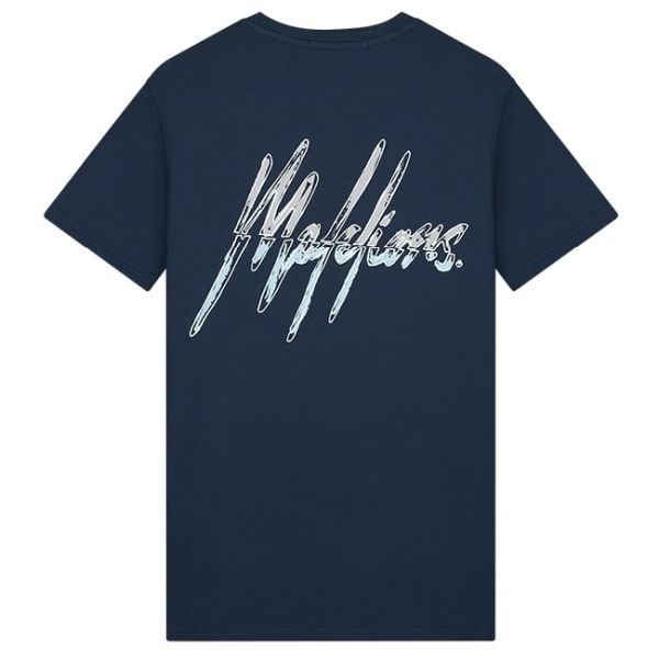 Malelions Split 2.0 T-shirt Navy