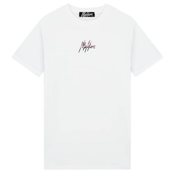 Malelions Split 2.0 T-shirt Wit